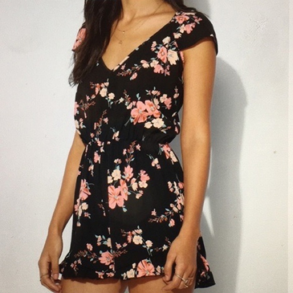Urban Outfitters floral romper
